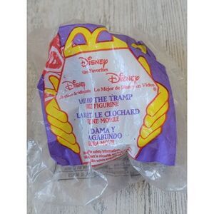 McDonald's lady Tramp VHS mobile figurine toy